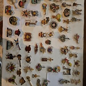 Hard Rock Cafe Multicolor Enamel Pin Collection